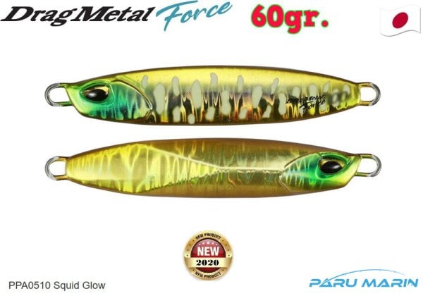 Duo Drag Metal Force Jig 60gr. PPA0510 Squid Glow