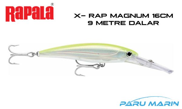 Rapala X-Rap Magnum-30, 16cm Gövde, Sahte Balık SFC - SILVER F.