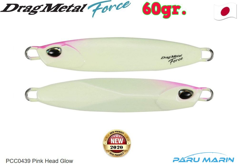 Duo Drag Metal Force Jig 60gr. PCC0509 Pink Head Glow
