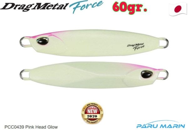 Duo Drag Metal Force Jig 60gr. PCC0509 Pink Head Glow