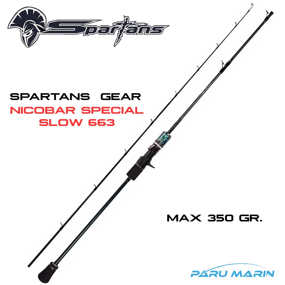 Spartans Gear Nicobar Special Slow 663, Max 350gr. Slow Jig Kamışı