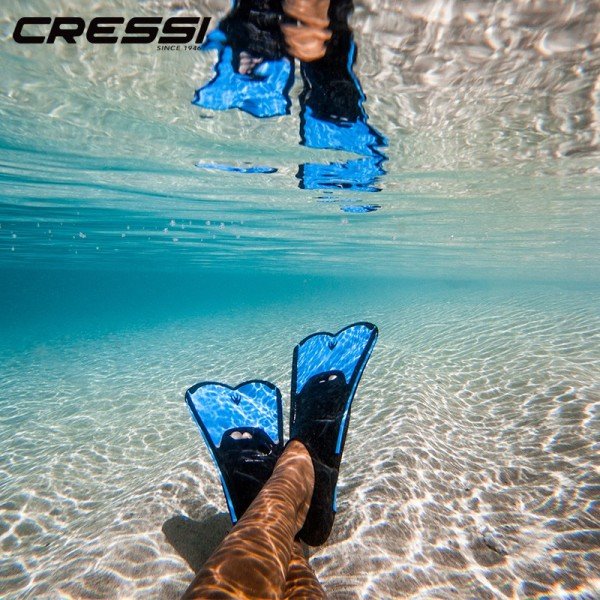 Cressi Light Kısa Yüzme ve Havuz Paleti Mavi