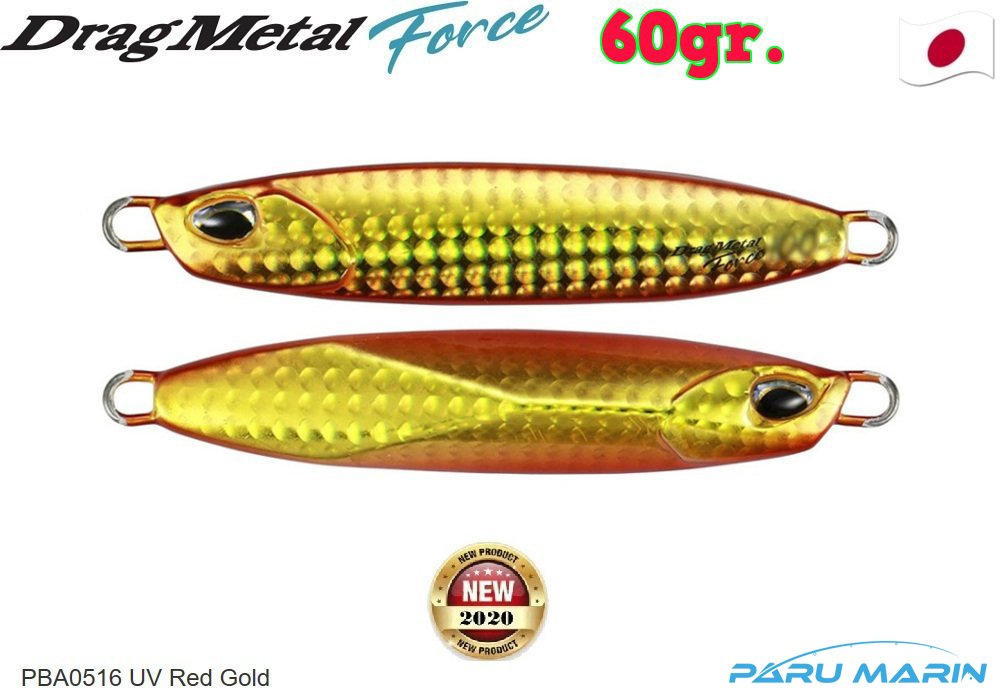 Duo Drag Metal Force Jig 60gr. PBA0516 UV Red Gold