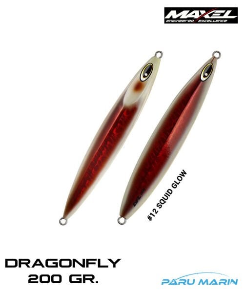 Maxel Dragonfly Jig 200 gr. #12 SQG