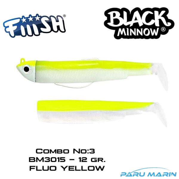 Fiiish BM120/3 BM3015 2li Combo Shore 12gr. Yellow Fluo Silikon Yem