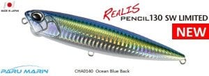 Duo Realis Pencil 130SW CHA0140 / Ocean Blue Back