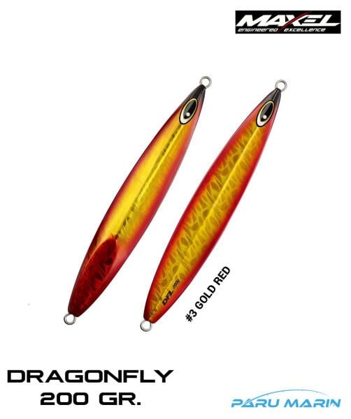 Maxel Dragonfly Jig 200 gr. #03 GDRD