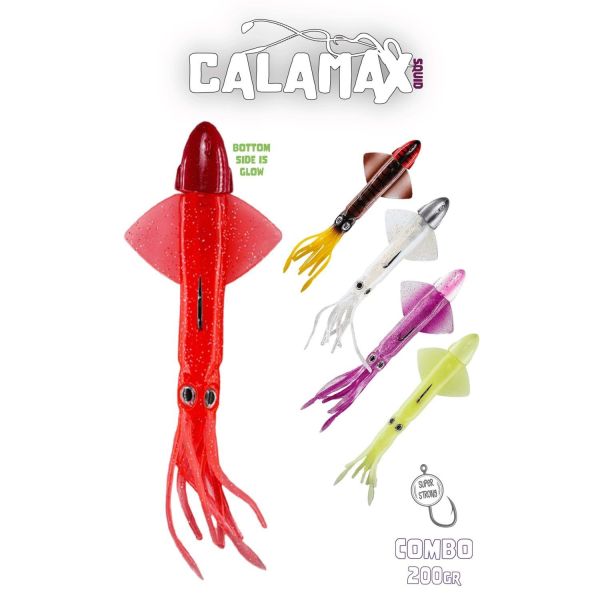 Fujin Calamax Squid 200gr. Red