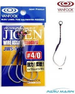 Vanfook Jigen JWS-50 Hibrid Telli Asist İğnesi #4/0 3 Adet