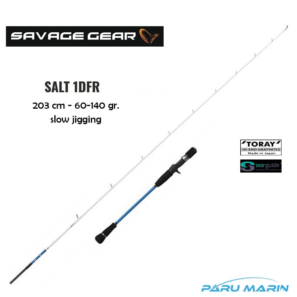 Savage Gear Salt 1DFR 203cm 60-140gr Slow Jigging Kamış Tetikli