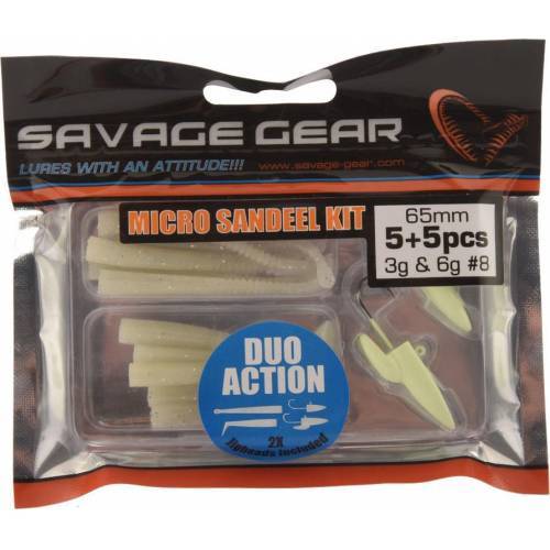 Savage Gear Micro Sandeel 3gr ve 6gr GLOW