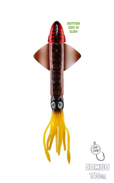 Fujin Calamax Squid 140gr. Forest