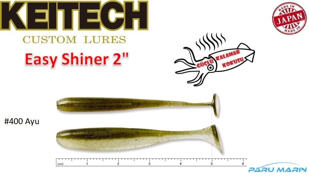 Keitech Easy Shiner 5cm-2'' #400 Ayu