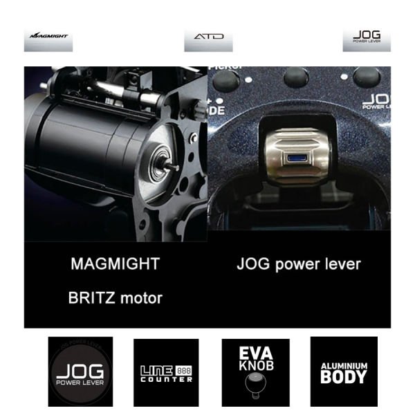 Daiwa 23 Leobritz 200JL Sol El Elektrikli Olta Makinesi