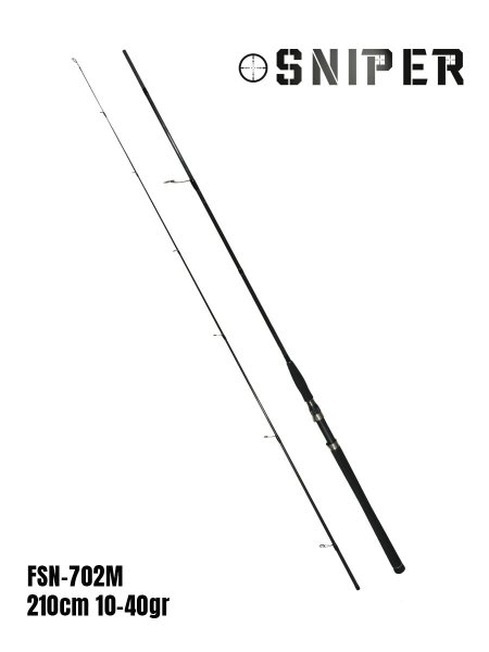 FUJIN Sniper FSN-702M 210cm 10-40gr. Spin Kamışı