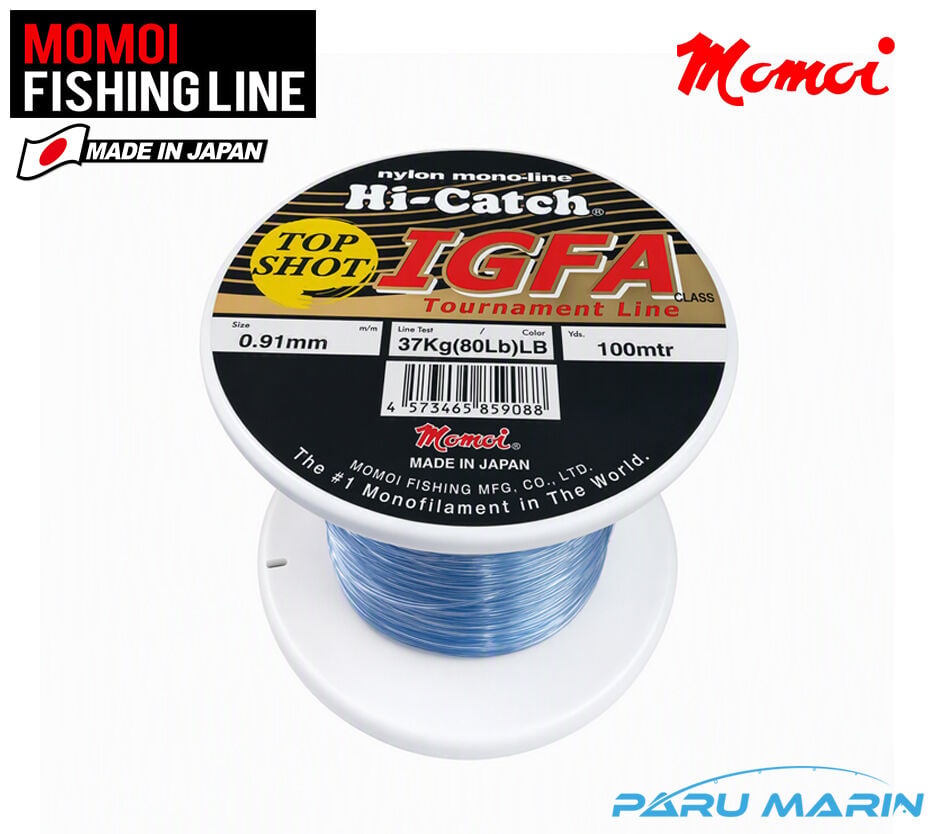 MOMOI HI-CATCH Igfa Class Top Shot 80lb (0.91mm) 100mt. Misina