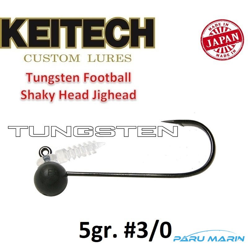 Keitech Tungsten Football Jig Head 5gr. #3/0