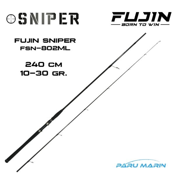 FUJIN Sniper FSN-802ML 240cm 10-30gr. Spin Kamışı