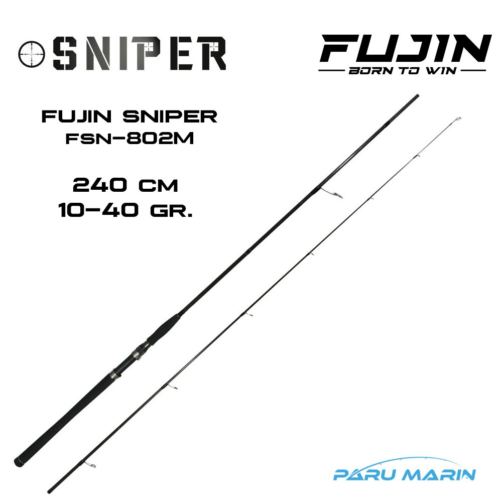 FUJIN Sniper FSN-802M 240cm 10-40gr. Spin Kamışı