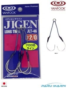 Vanfook Jigen Long Twin JLT-46 Çiftli Asist İğne #2/0