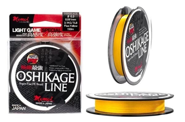 Momoi Oshikage 0.053mm 150mt. Sarı İp Misina
