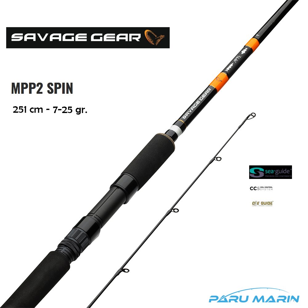 Savage gear MPP2 251cm Spin 7-25gr. Spin Kamışı