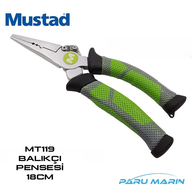 Mustad MT119 Çok Amaçlı Balıkçı Pensesi 18cm