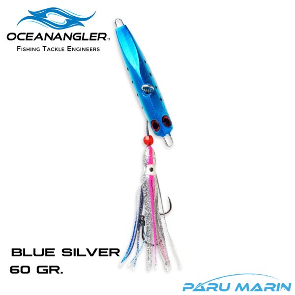 Ocean Angler Jitterbug inchuku 60 gr BLUE SILVER
