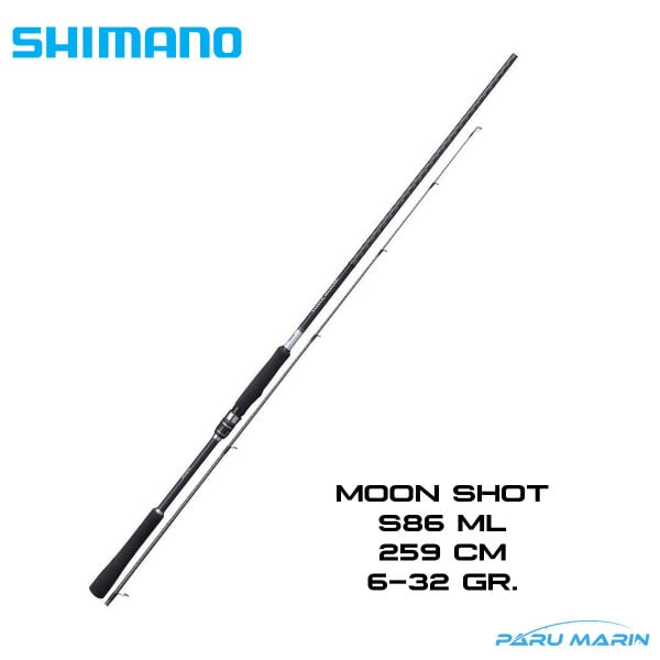 Shimano Moon Shot S86ML 2.59mt 6-32gr. Spin Kamış