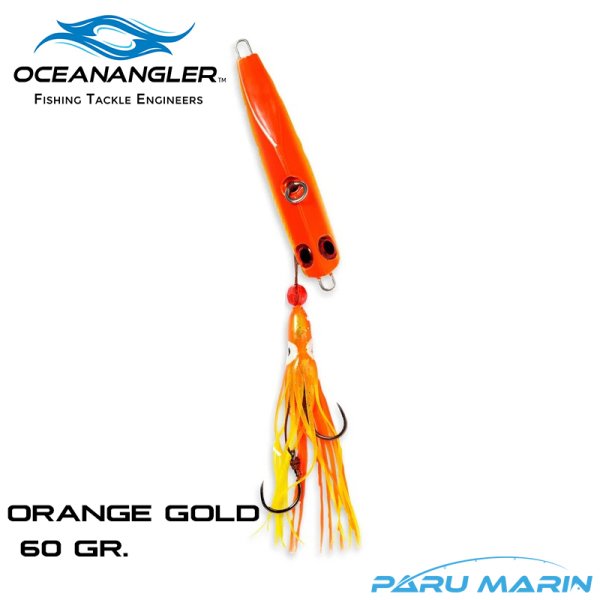 Ocean Angler Jitterbug inchuku 60 gr ORANGE GOLD