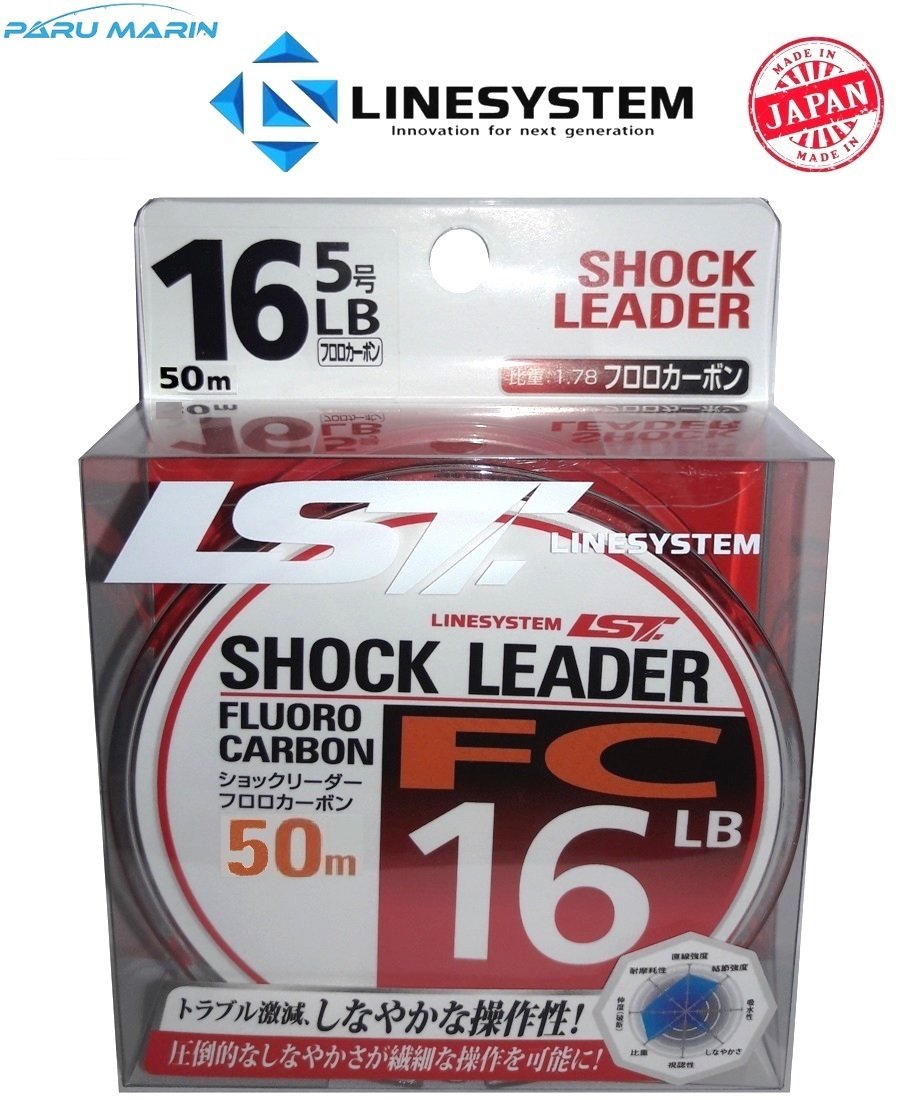 Linesystem Shock Leader FC 16LB. 50 Mt.