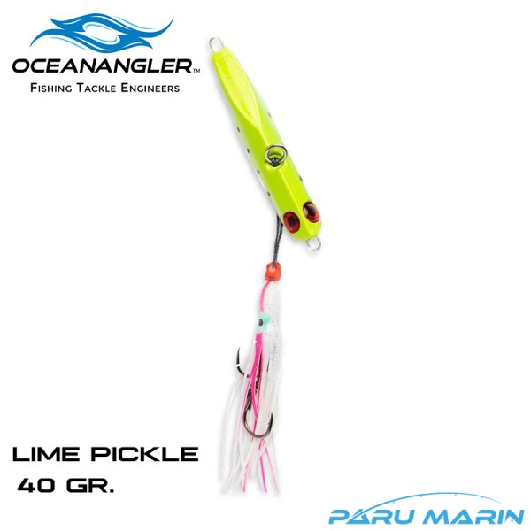 Ocean Angler Jitterbug inchuku 40 gr LIME PICKLE