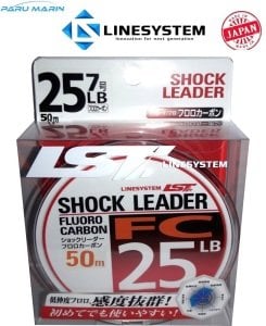 Linesystem Shock Leader FC 25LB. 50 Mt.