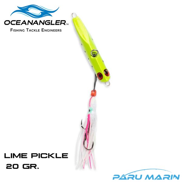Ocean Angler Jitterbug inchuku 20 gr LIME PICKLE