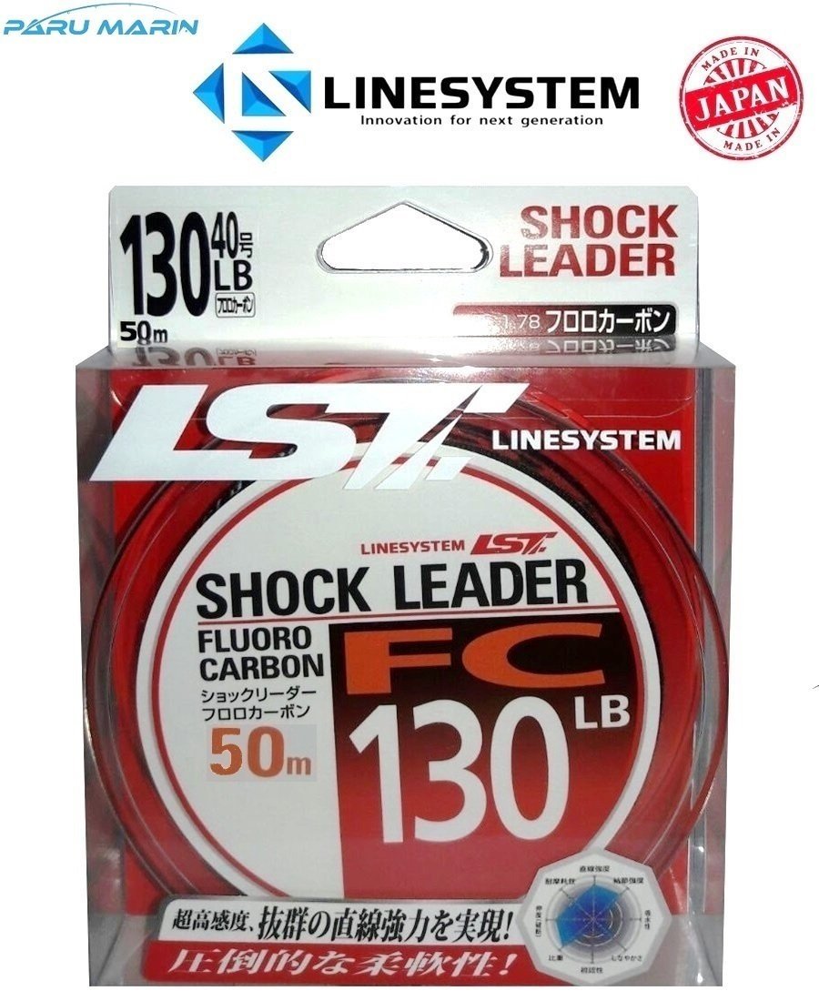 Linesystem Shock Leader FC 130LB. 50 Mt.