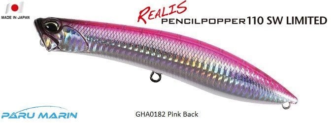 Duo Realis Pencil Popper 110SW GHA0182 / Pink Back