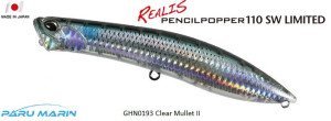 Duo Realis Pencil Popper 110SW GHN0193 / Clear Mullet II