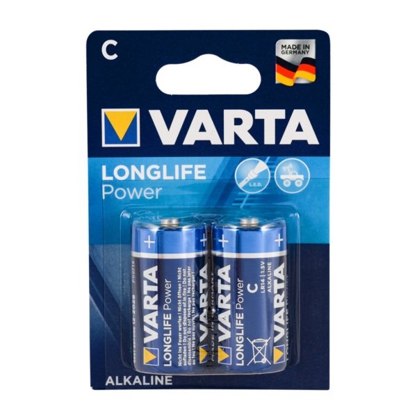 VARTA LONG LIFE POWER Orta Boy C Pil