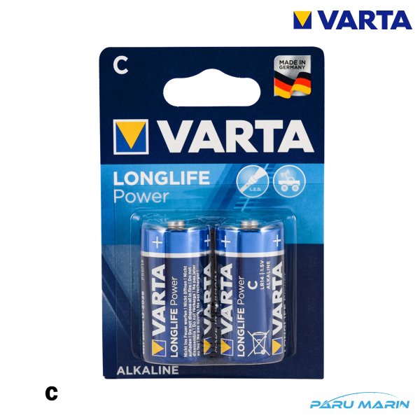 VARTA LONG LIFE POWER Orta Boy C Pil
