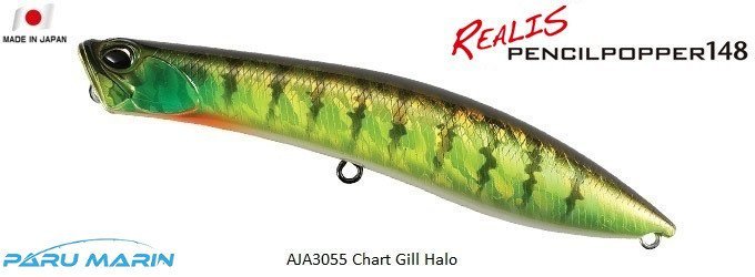 Duo Realis Pencil Popper 148 AJA3055 / Chart Gill Halo