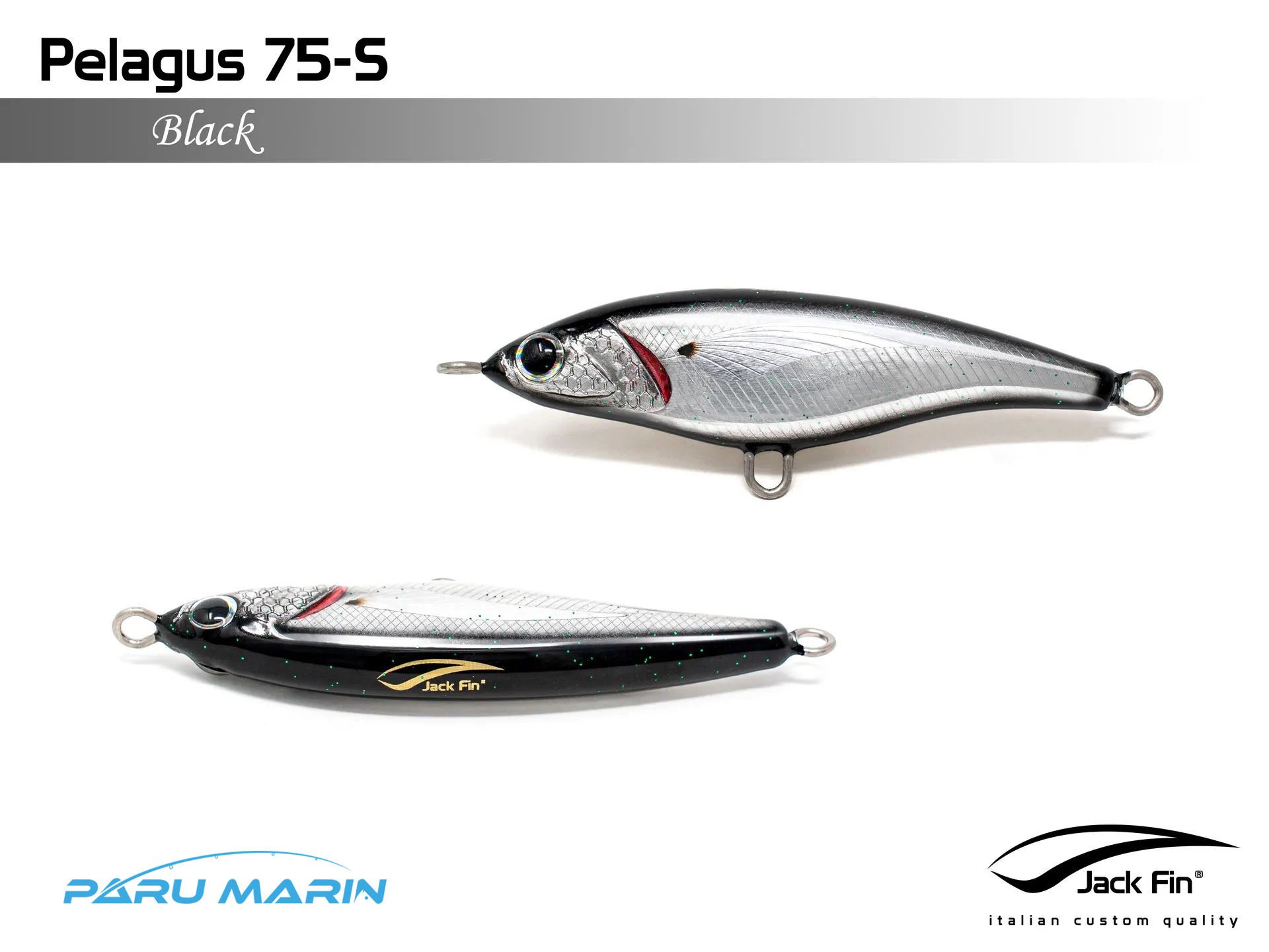 Jack Fin Pelagus 75-S Sahte Yem Black