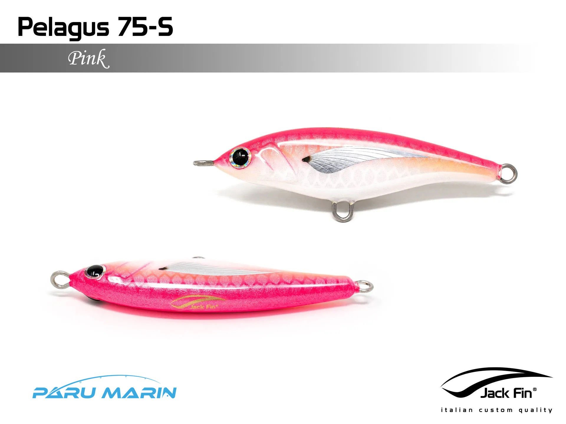 Jack Fin Pelagus 75-S Sahte Yem Pink