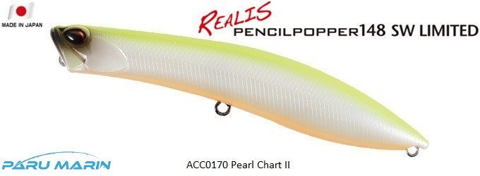 Duo Realis Pencil Popper 148SW ACC0170 / Pearl Chart II