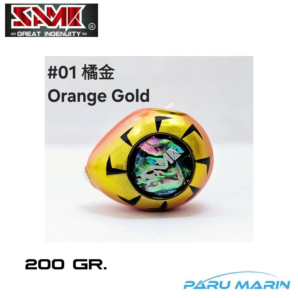 SAME Tai Rubber Sliding Kafa 200gr. #1 Orange Gold