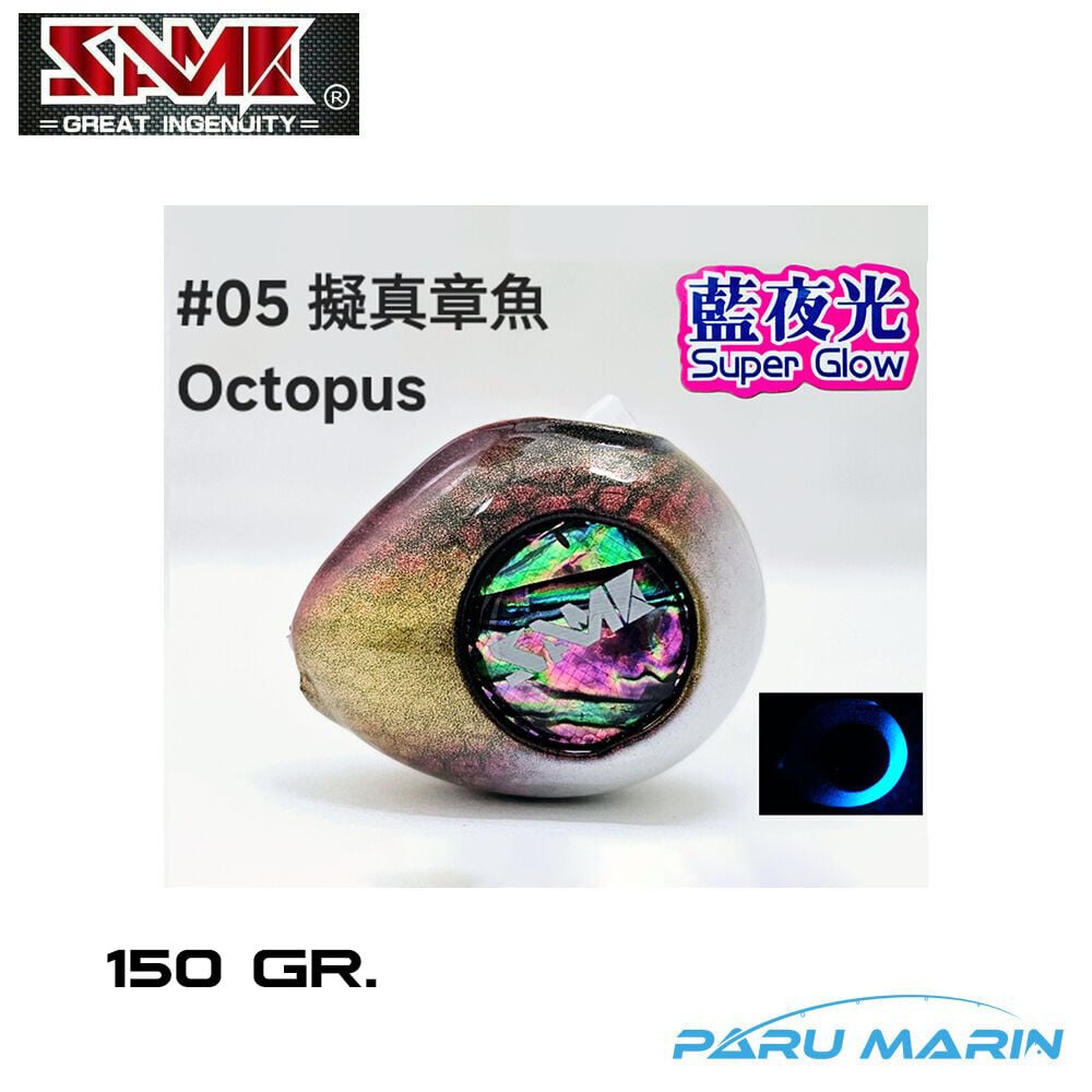 SAME Tai Rubber Sliding Kafa 150gr. #5 Octopus
