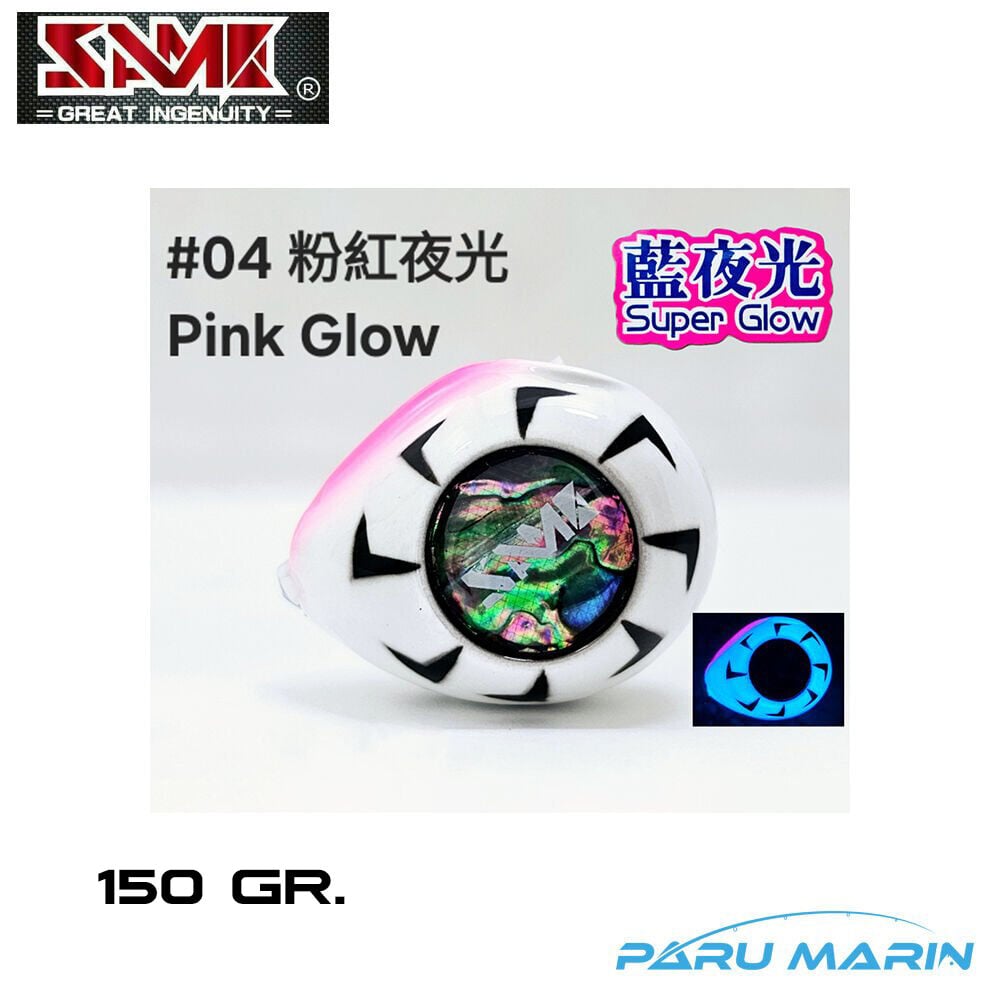 SAME Tai Rubber Sliding Kafa 150gr. #4 Pink Glow