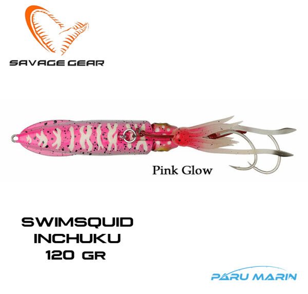 Savage Gear Swimsquid inchuku 120 gr. Pink Glow
