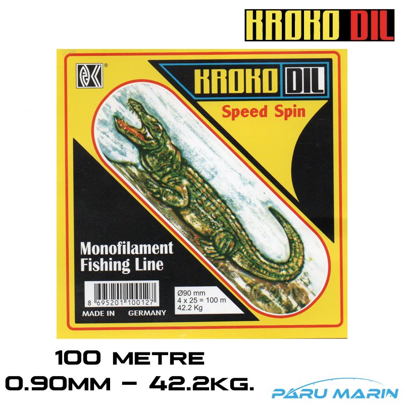 Krokodil 0,90mm 42.2Kg. 100mt. Paket Misina