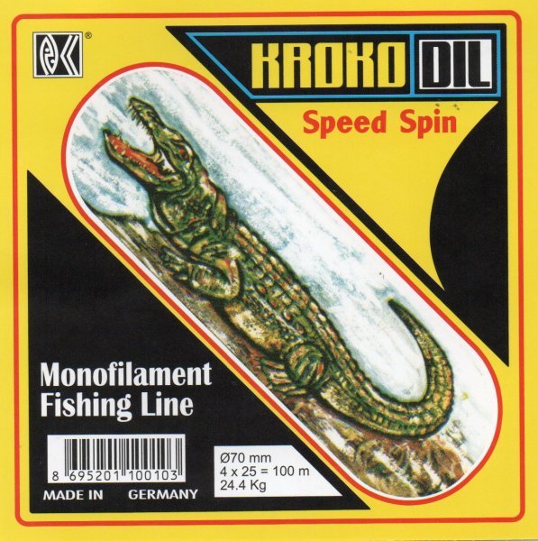 Krokodil 0,70mm 24.4Kg. 100mt. Paket Misina