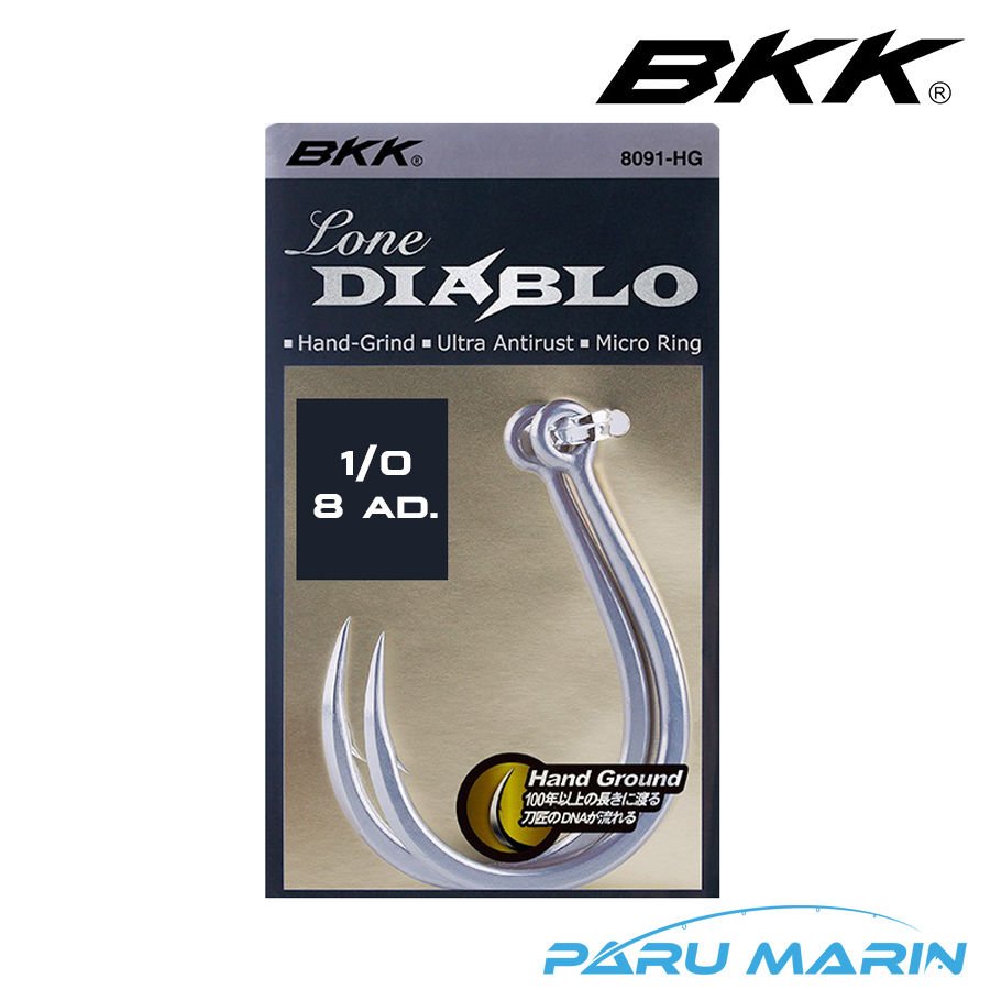 BKK Lone Diablo Tekli İğne 1/0 , 8 adet